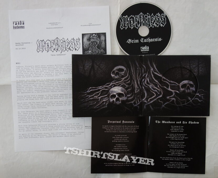 Worthless - Grim carthasis - Promo CD-Digipack