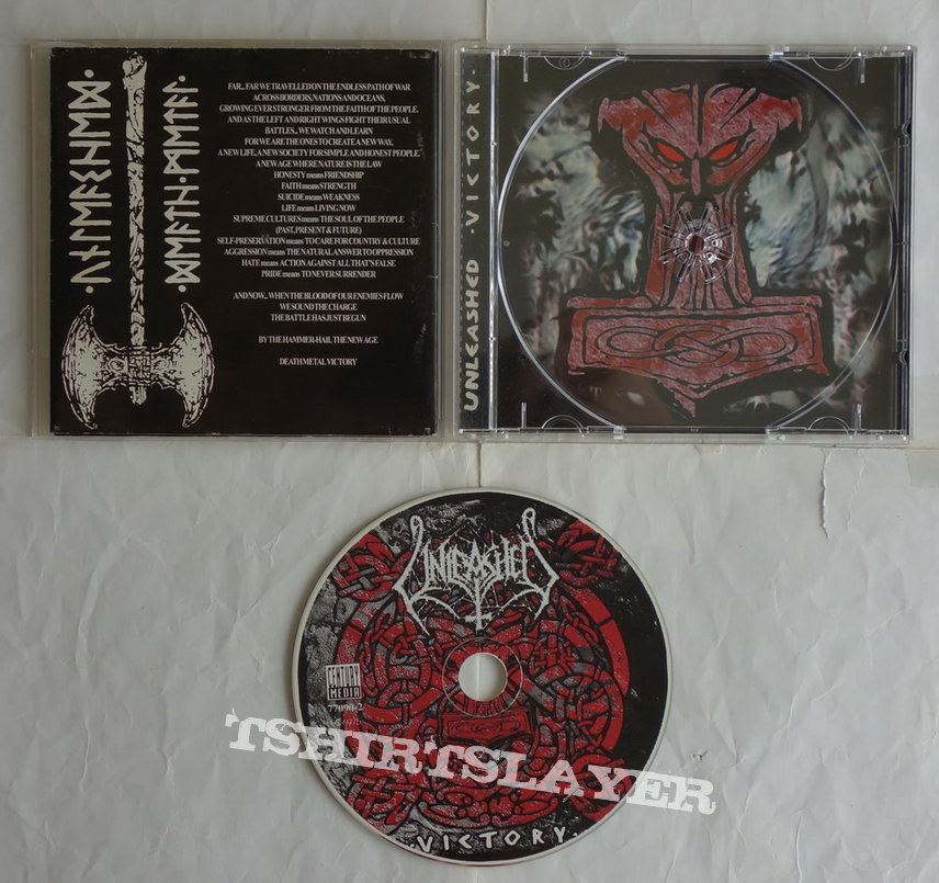 Unleashed - Victory - orig.Firstpress CD