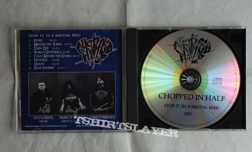 Chopped in Half - Stop it, the brutal way! - lim.edit.EP CD