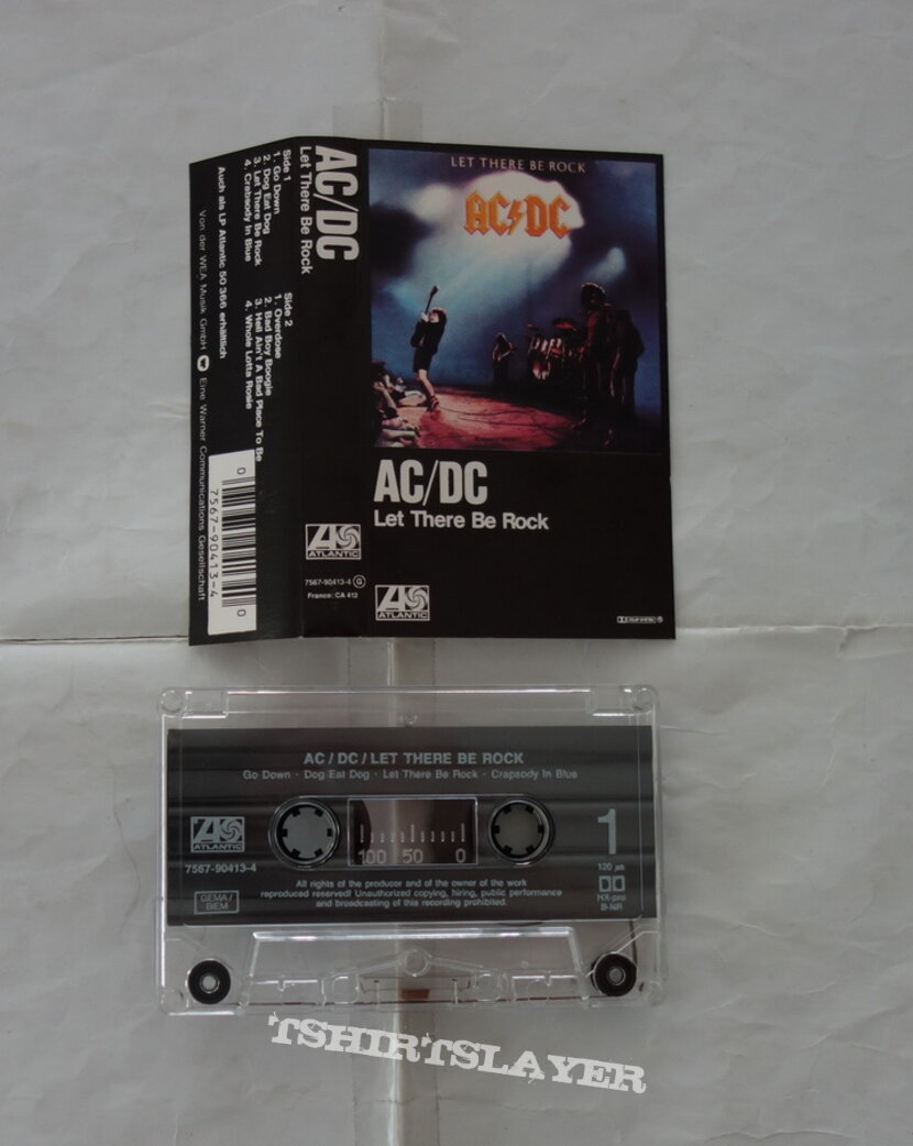 AC/DC - Let there be rock - Tape