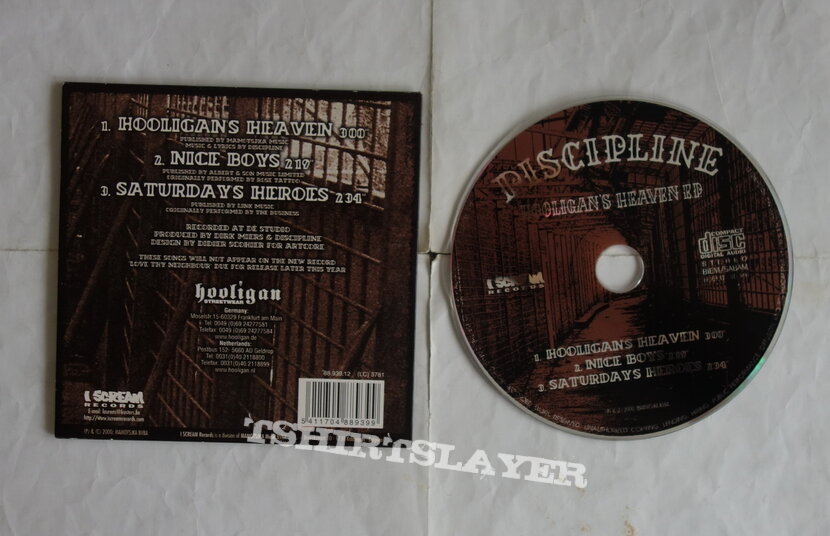 Discipline - Hooligans heaven EP - CD