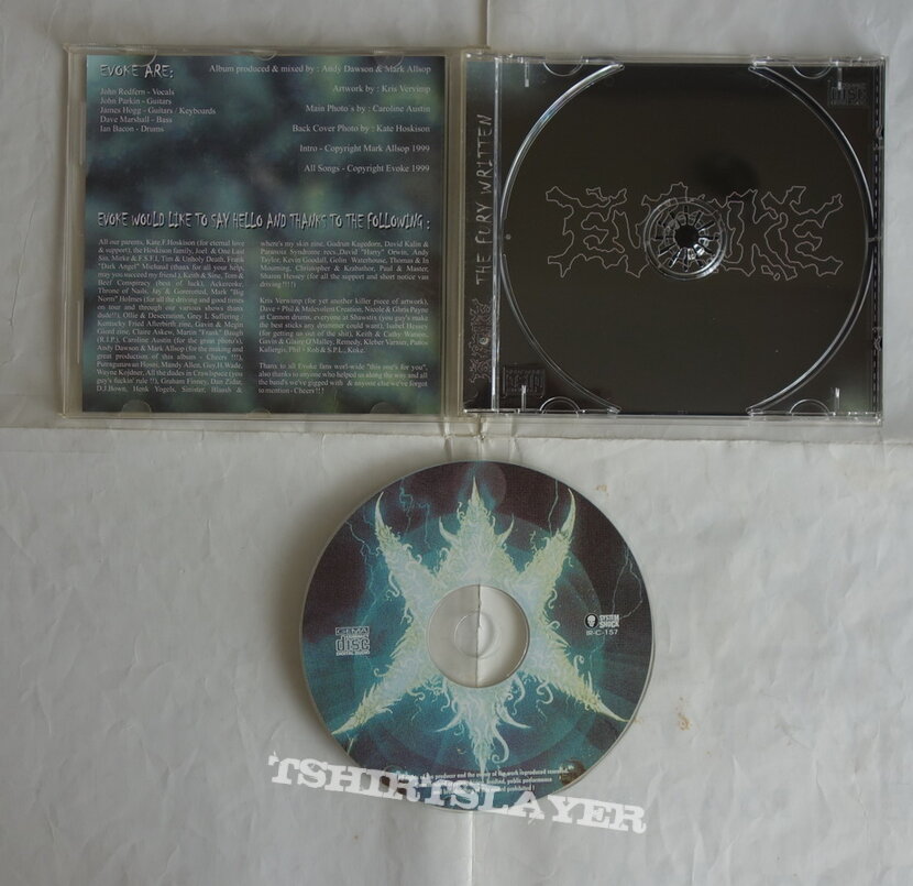 Evoke - The fury written - CD