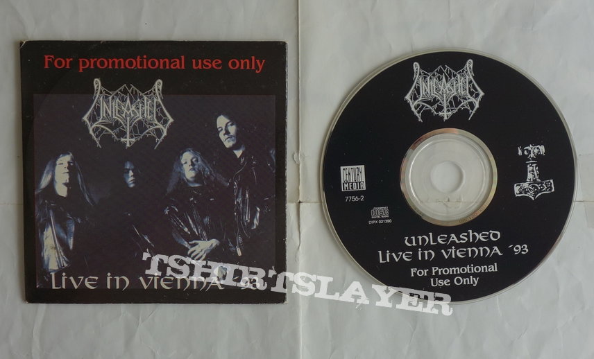 Unleashed - Live in Vienna - Promo CD