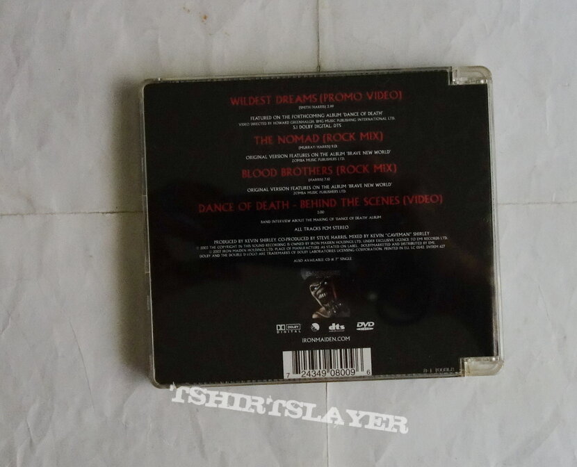 Iron Maiden - Wildest dreams - lim.edit.DVD Single