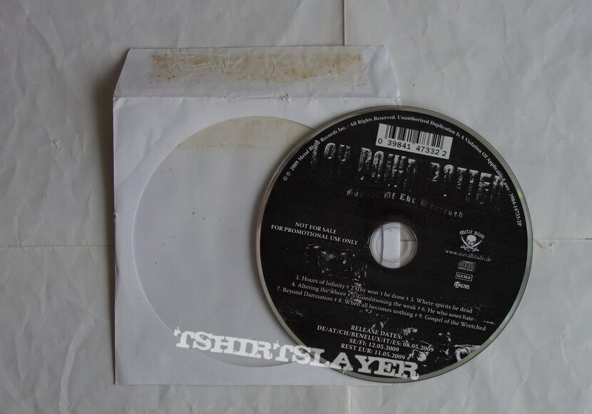 Lay Down Rotten - Gospel of the wretched - Promo CD