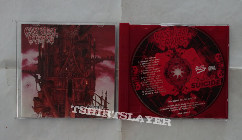 Cannibal Corpse - Gallery of suicide - orig.Firstpress CD