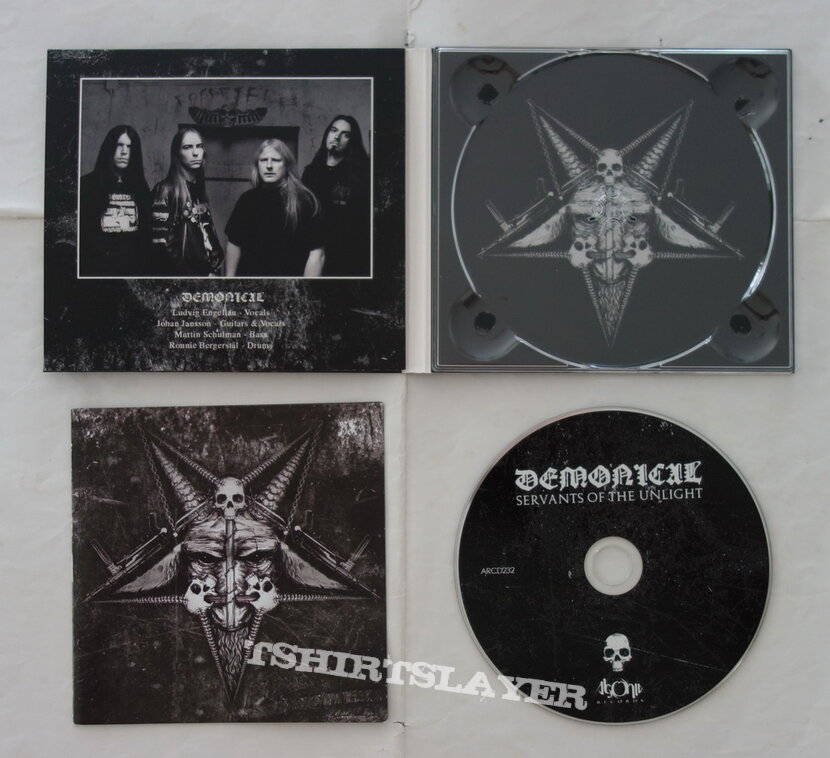 Demonical - Servants of the unlight - Re-release CD