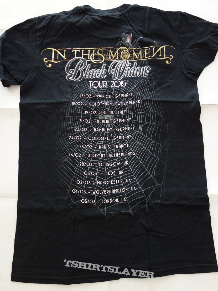 In This Moment - Black Widow Tour - Girlie Shirt