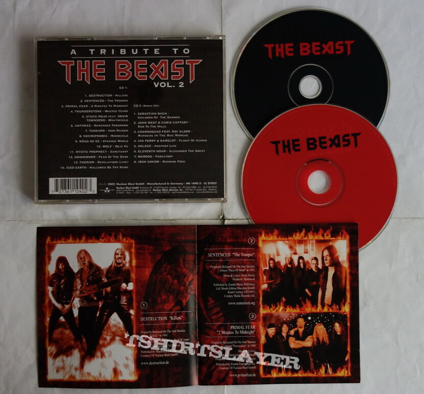 Primal Fear V/A - A tribute to the beast vol.2 - CD