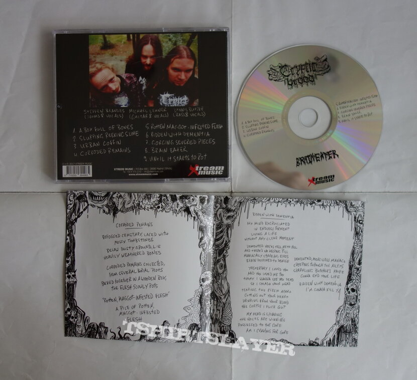 Cryptic Brood - Braineater - CD