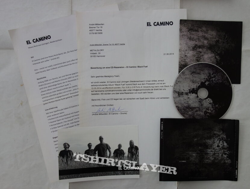 El Camino - Black fuel - Promo CD