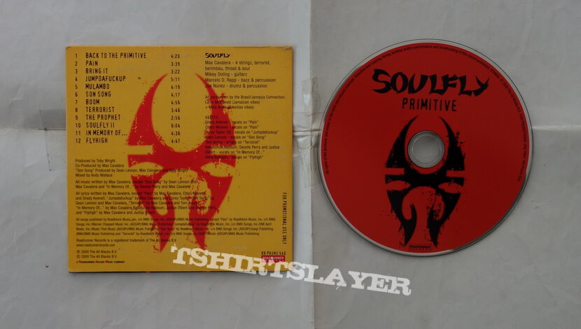 Soulfly – Primitive - Promo CD