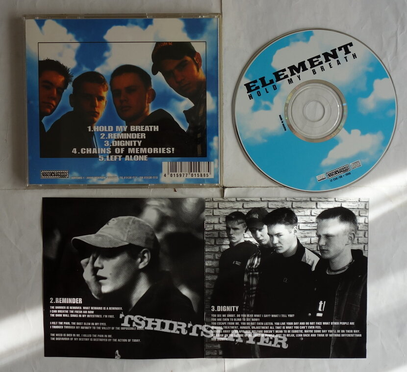 Element - Hold my breath - CD