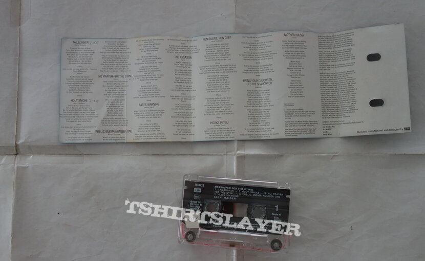 Iron Maiden - No prayer for the dying - orig.Tape (EU version)