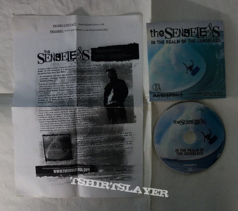 The Senseless – In The Realm Of The Senseless - Promo CD