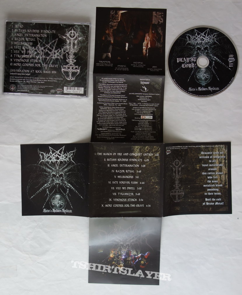 Desaster - 666 - Satan&#039;s Soldiers Syndicate - lim.edit.CD