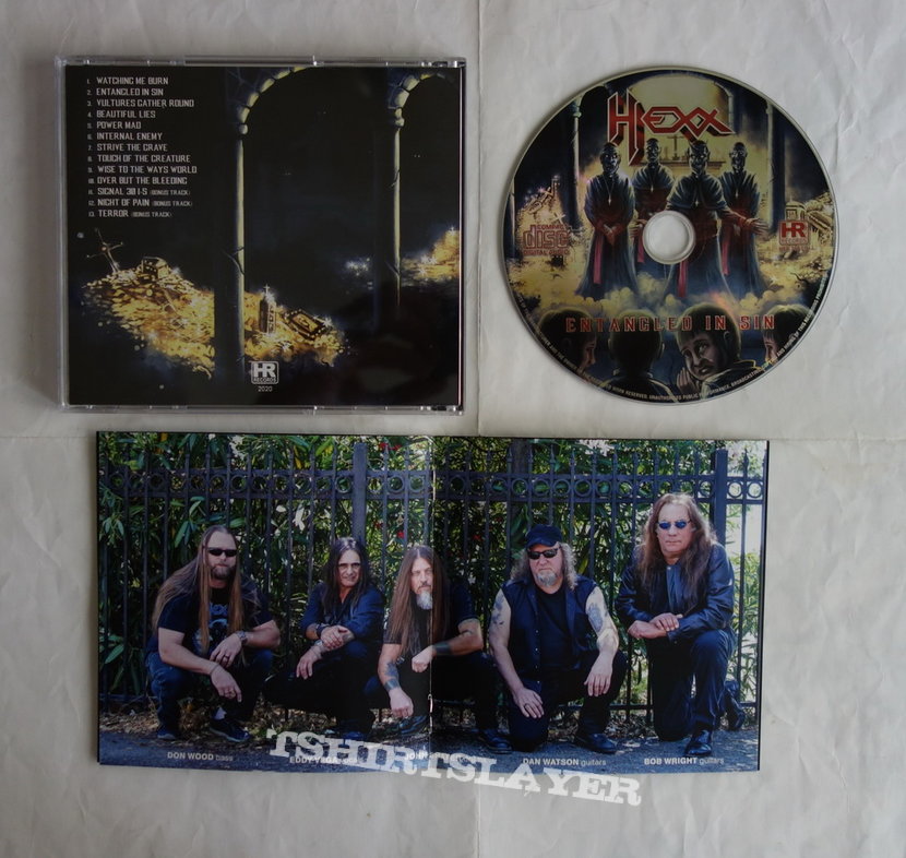 Hexx - Entangles in sin - CD Hexx - Entangles in sin - CD