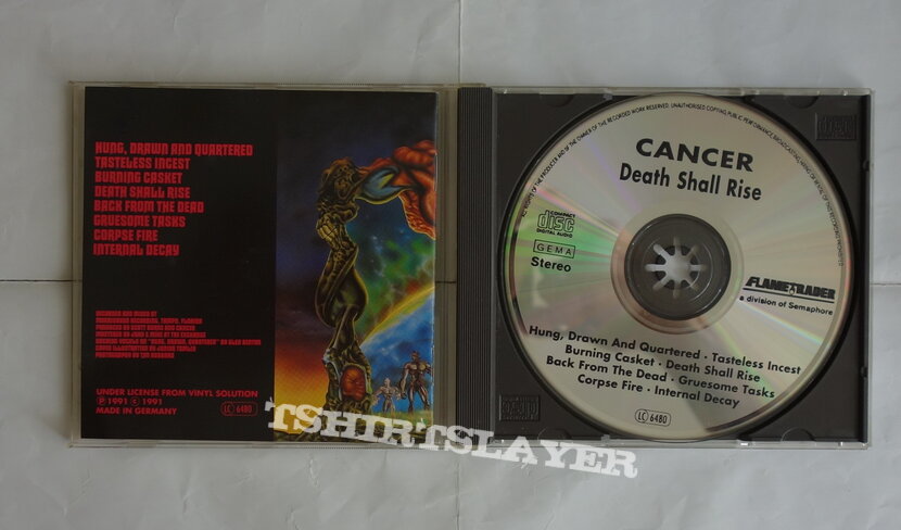 Cancer - Death shall rise - orig.Firstpress CD (GER)