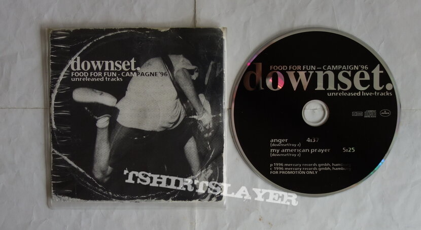Downset - Food for fun - Campagne &#039;96 - Promo CD