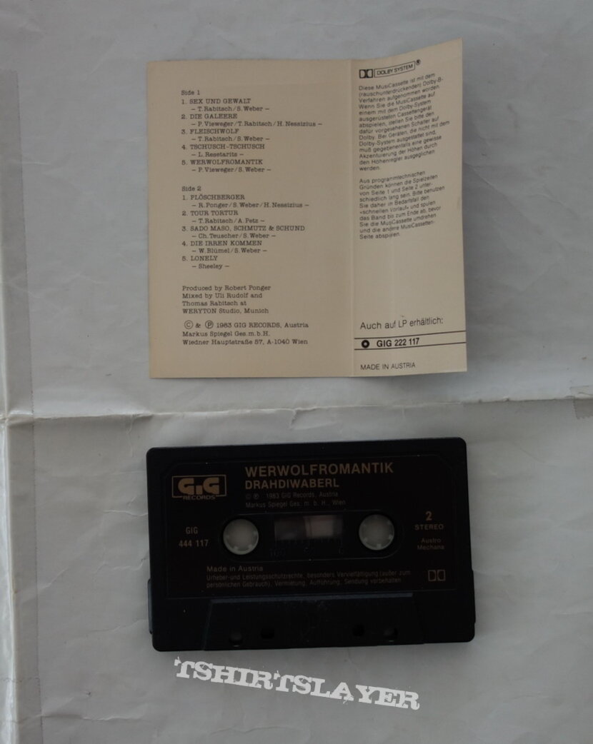 Drahdiwaberl – Werwolfromantik - orig.Tape