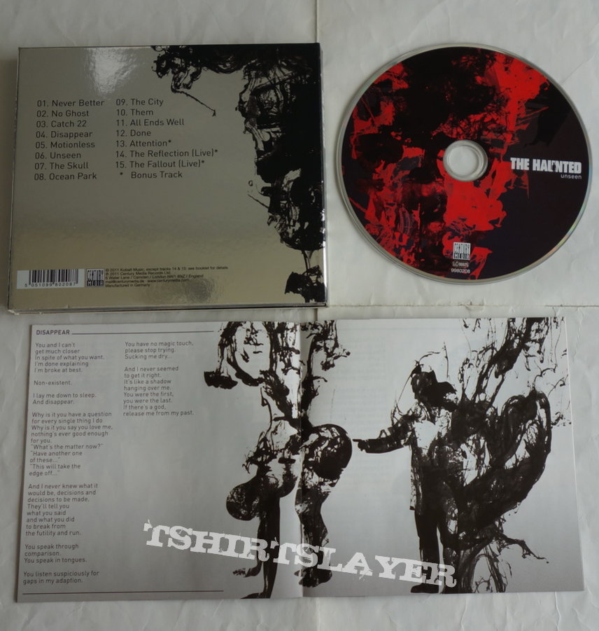 The Haunted - Unseen - lim.edit.Digipack CD