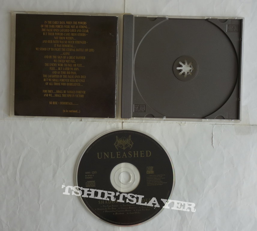 Unleashed - Shadows in the deep - orig.Firstpress CD