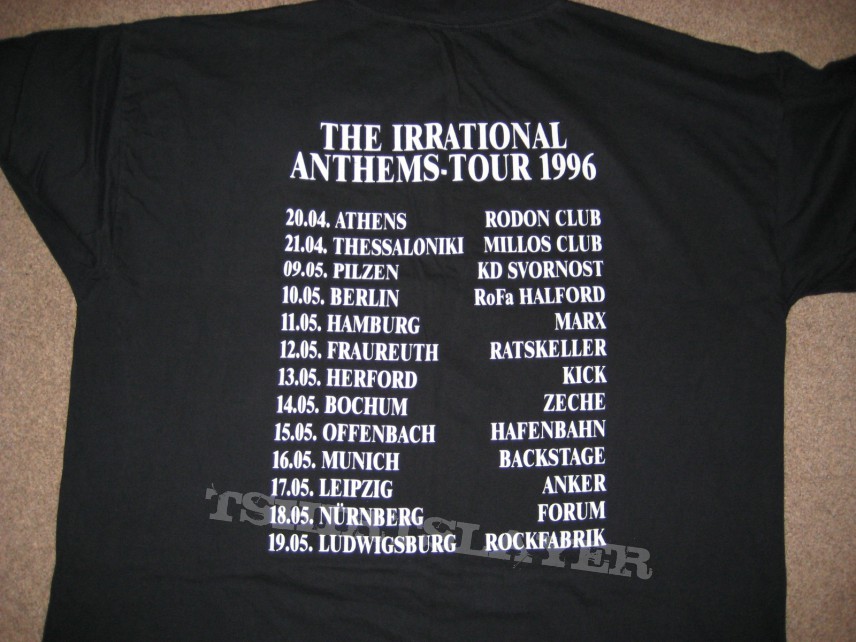 TShirt or Longsleeve - Skyclad irrational anthems tour