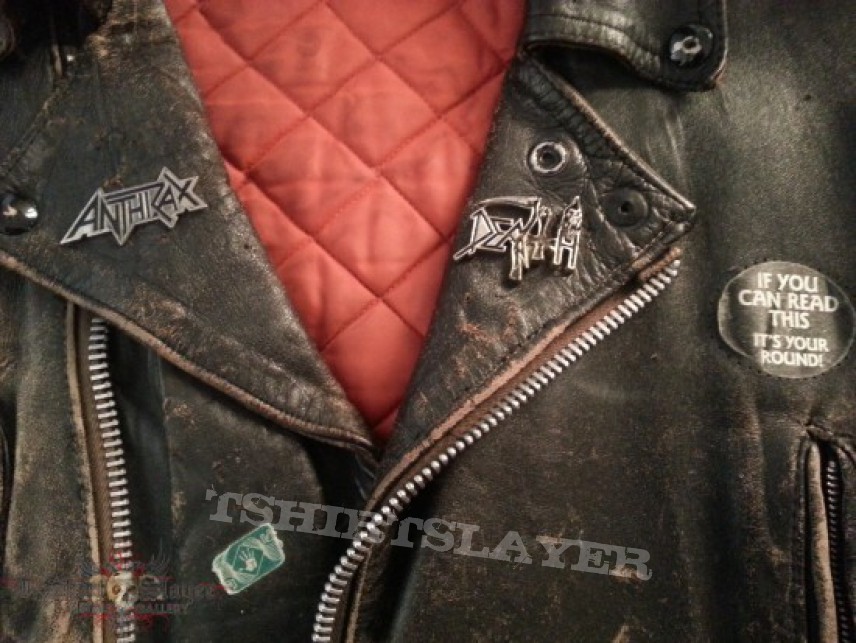 Battle Jacket - Old leather jacket