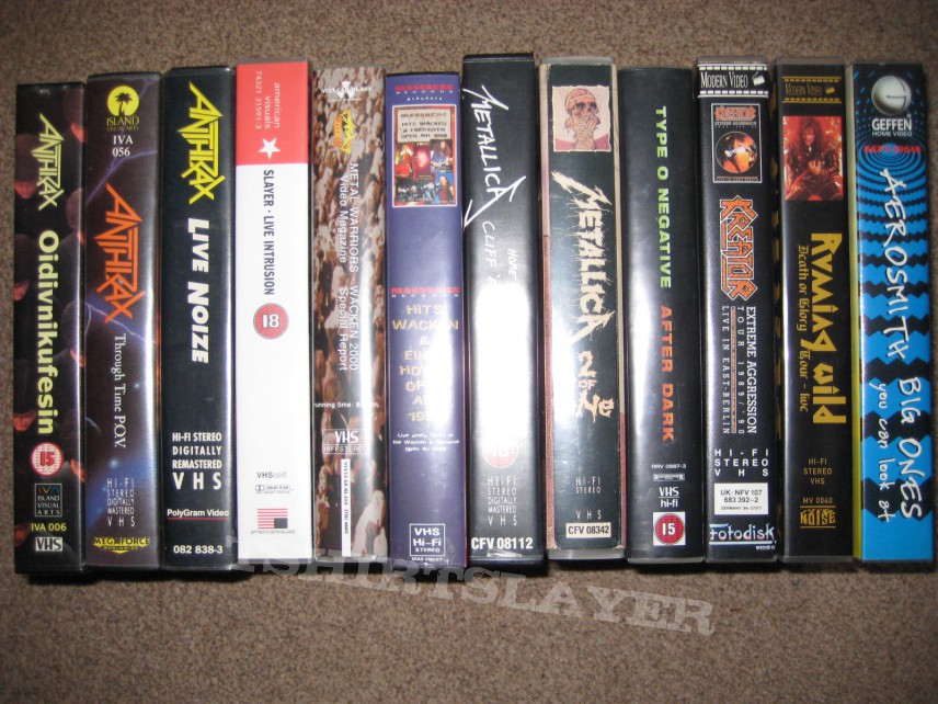 Kreator Metal video&#039;s vhs various