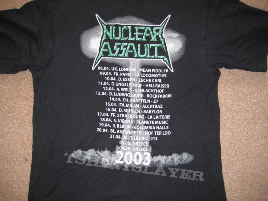 TShirt or Longsleeve - Nuclear assault - alive again tour 2003