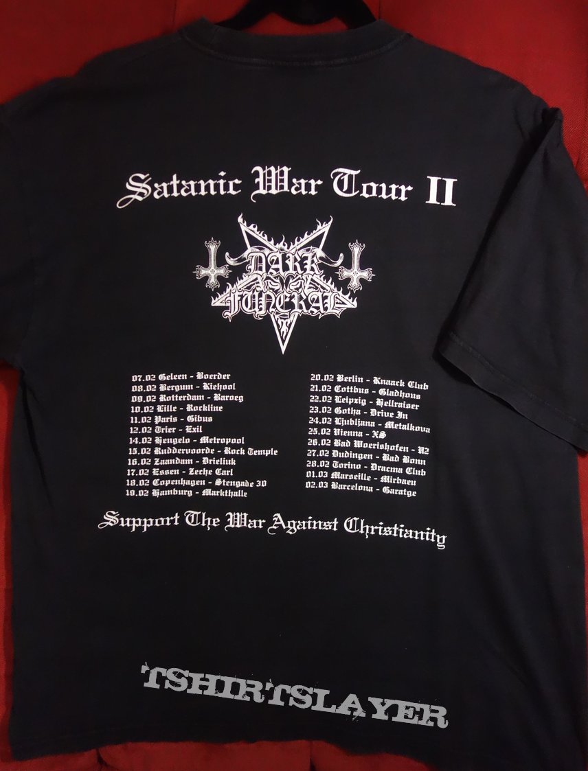 DARK FUNERAL - &quot;Satanic War Tour II&quot; 1997 TS