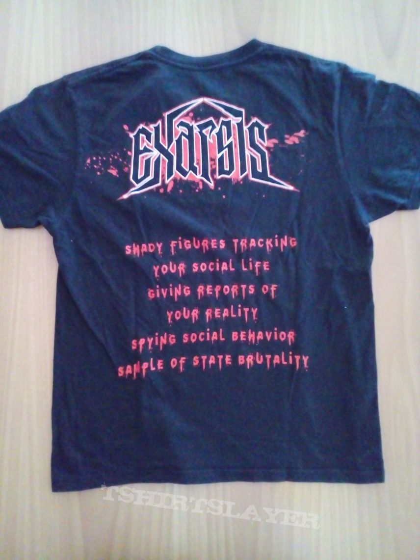 Exarsis - The Brutal State Tshirt, cd, patch 