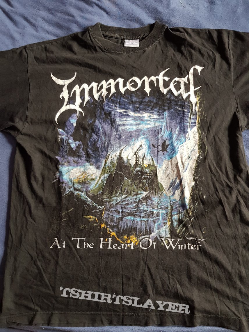 Immortal &quot;At The Heart of Winter&quot; 1998 shirt