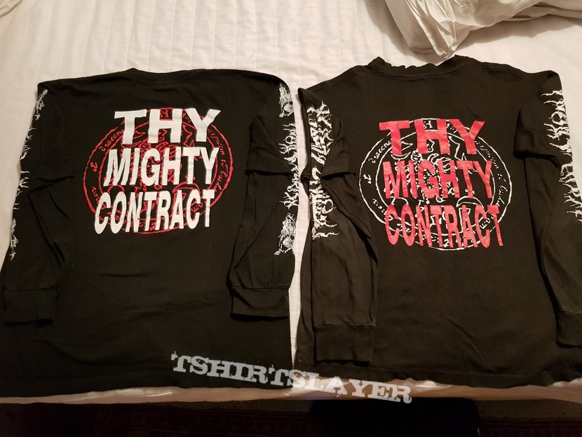 Rotting christ &quot;Thy mighty Contract&quot; LS alternative OG print