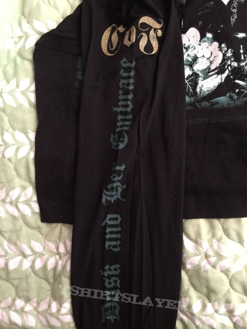 Cradle Of Filth COF rare Funeral in carpathia longsleeve 