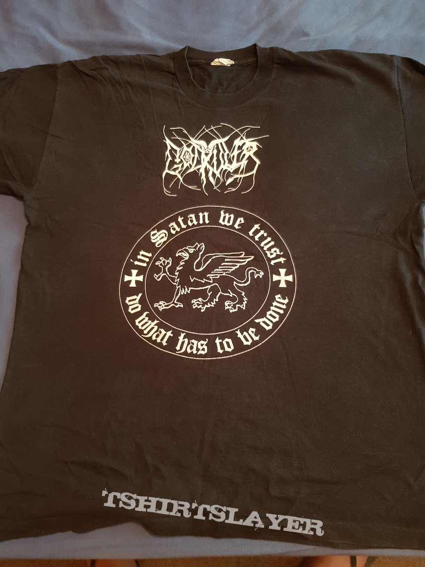 Godkiller &quot;In Satan We Trust &quot; 1996 shirt