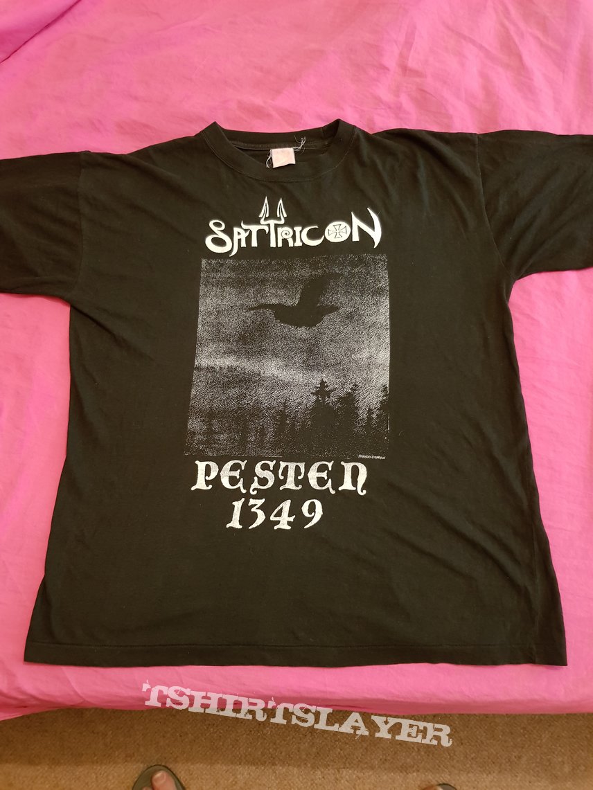 Satyricon original Pesten shirt 1994 moonfog print