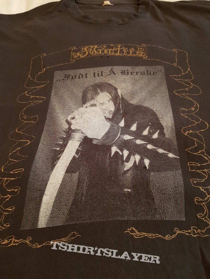 Mortiis &quot;Fodt til a Herske&quot; 1993 original shirt