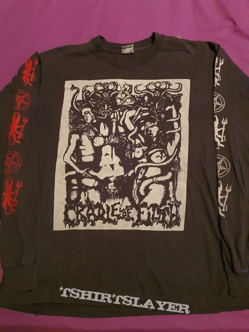 Cradle of Filth &quot; Fuck Your God &quot; 1992 Longsleeve 