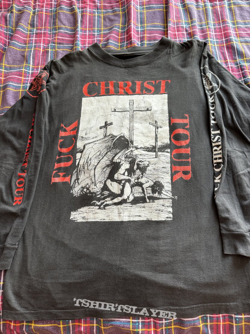 Blasphemy Fuck Christ Tour 1993 longsleeve 