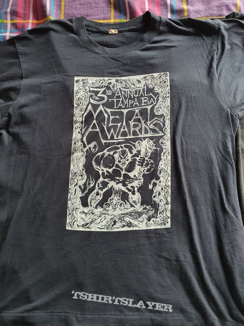 Deicide 1992 &amp; 1994 Tampa Metal Awards event shirts