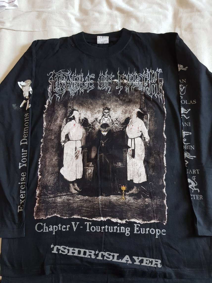 Cradle Of Filth &quot;Tourturing Europe&quot; 1998 longsleeve 