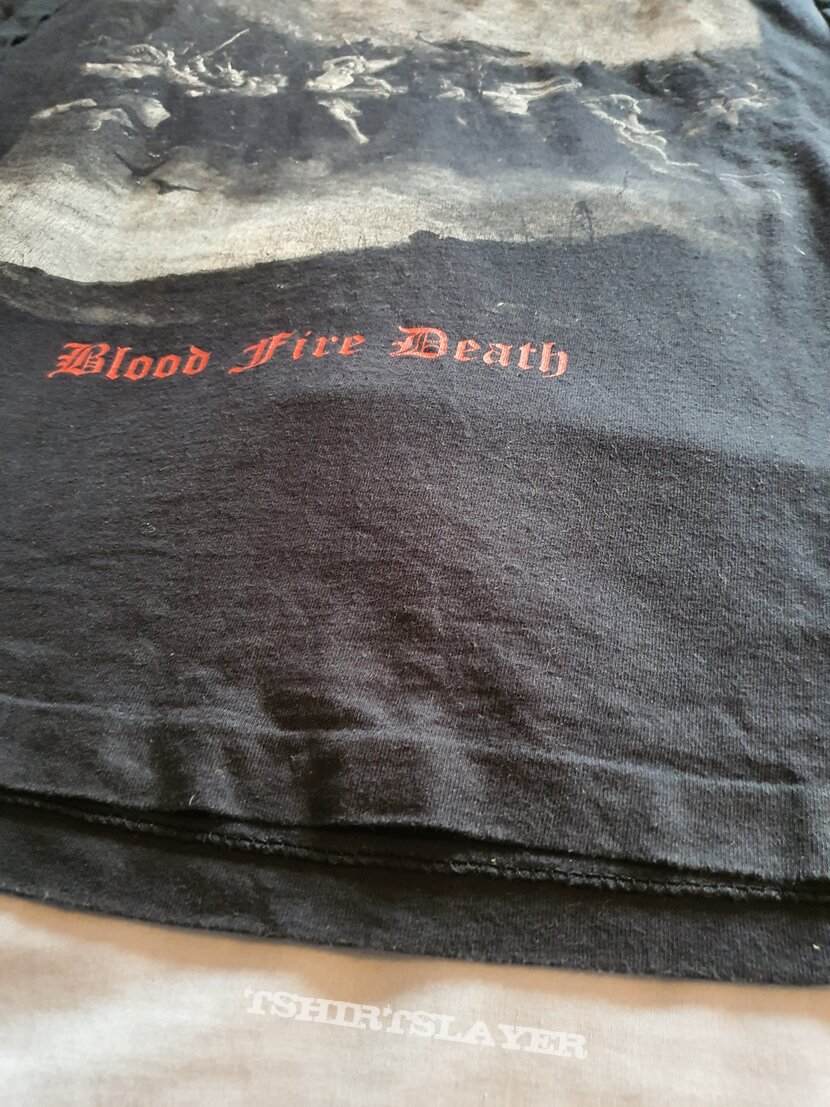 Bathory &quot; Blood Fire Death &quot; 1993 Longsleeve 