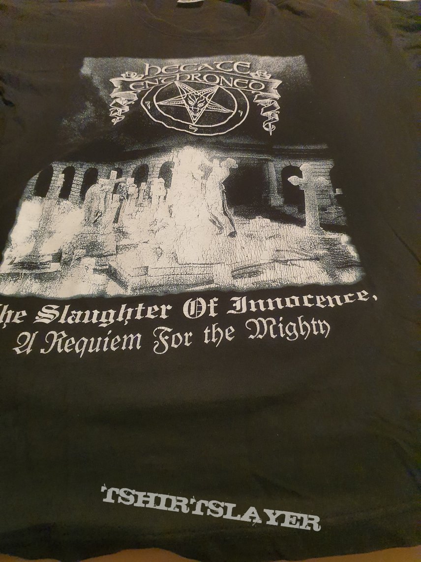 Hecate Enthroned &quot;Slaughter of Innocence &quot; 1997 shirt