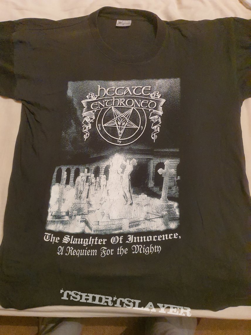 Hecate Enthroned &quot;Slaughter of Innocence &quot; 1997 shirt