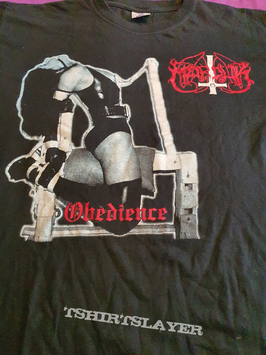 Marduk &quot;Obedience&quot; 2000 shirt