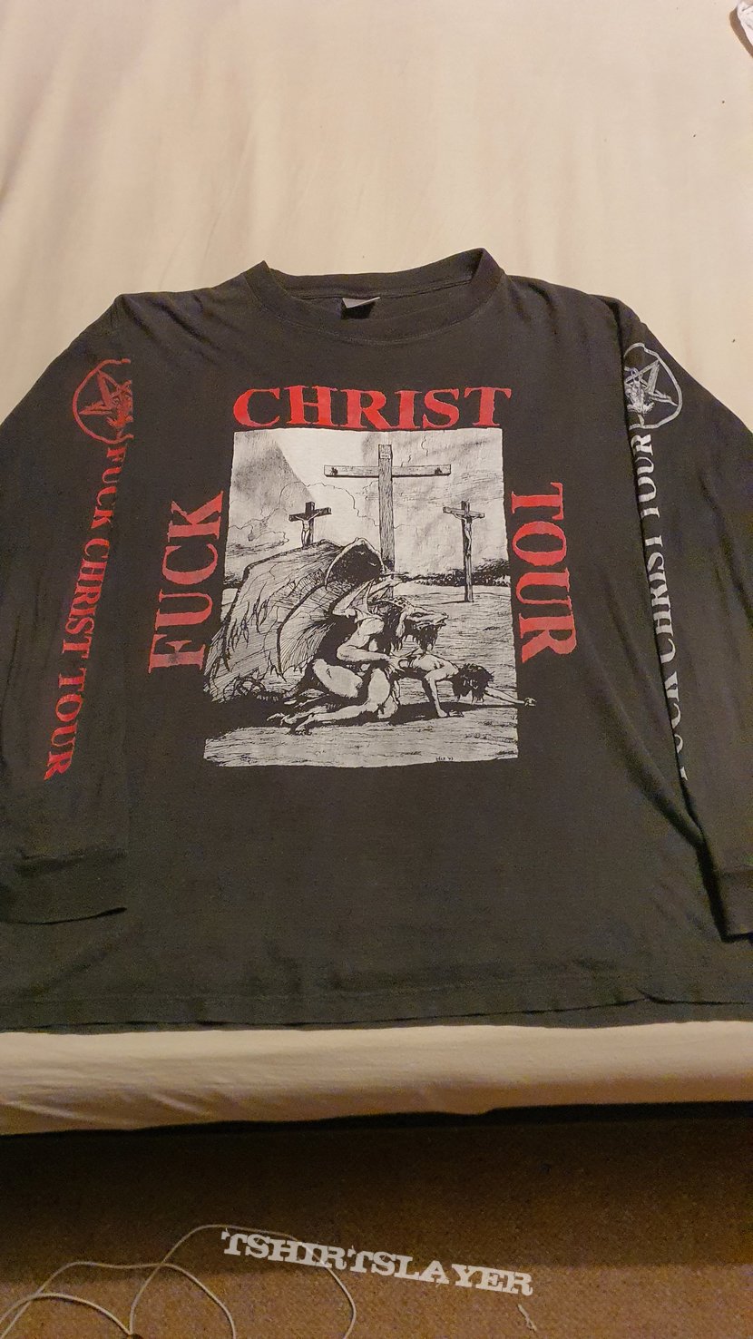 Blasphemy Fuck Christ Tour 1993 Longsleeve 