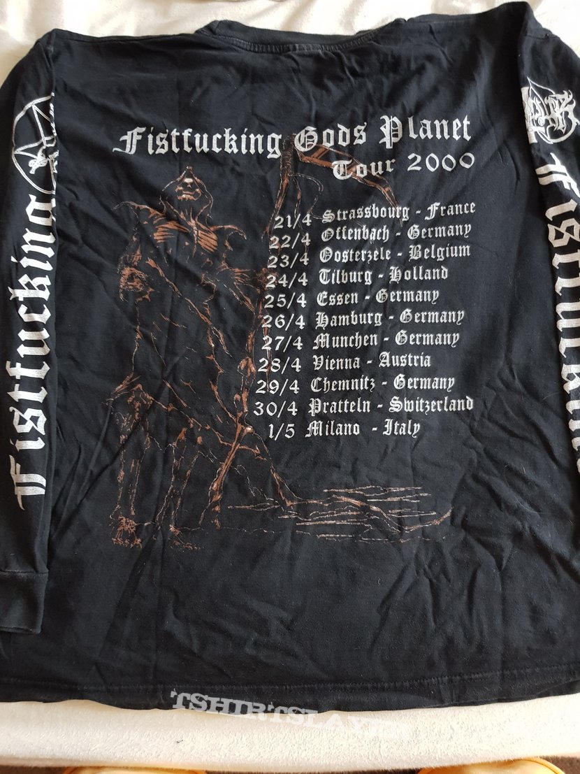 Marduk &quot;Fistfucking God&#039;s planet&quot; tour longsleeve 