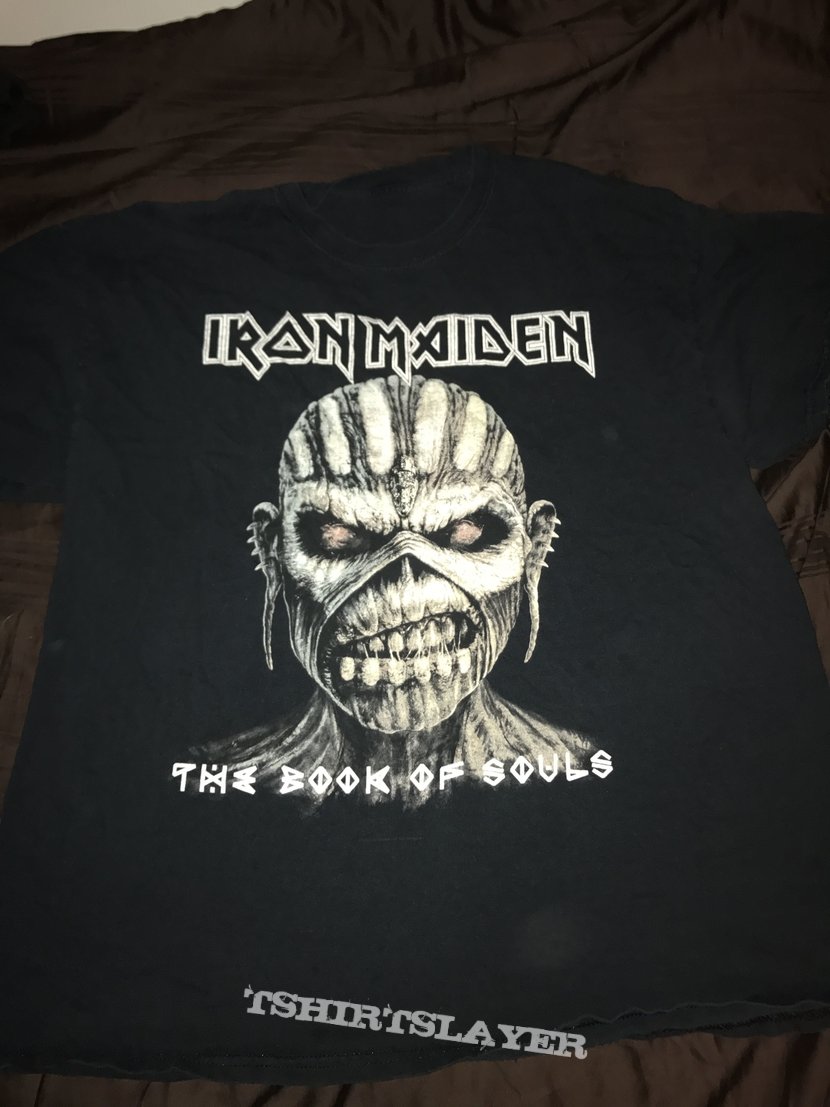 Iron Maiden The Book of Souls Tour Shirt