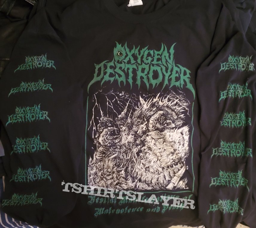 Oxygen Destroyer &quot;Beastial Manifestations Of Malevolence And Death&quot; LS